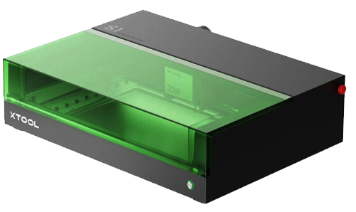 xTool S1 cortadora láser de última generación que permite cortar y grabar casi cualquier material. Impresionante potencia y precisión