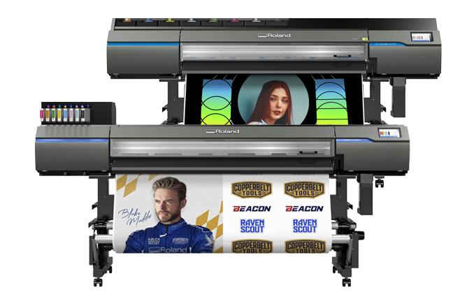 Impresoras cortadoras Roland TrueVIS. Tintas ecosolventes