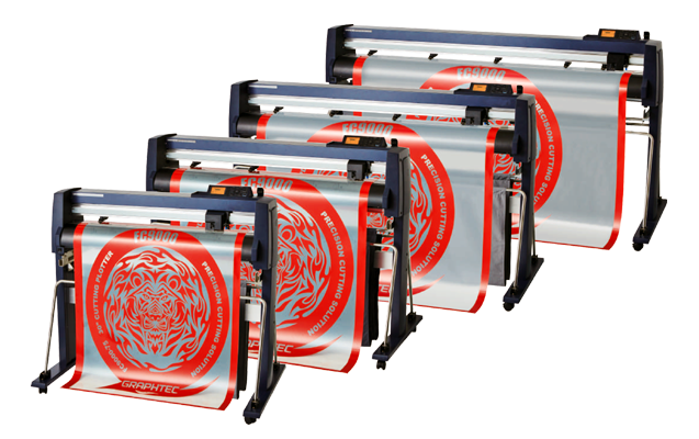 La Serie FC9000 es la gama alta de Graphtec, pensada para clientes que trabajan con altos volúmenes de producción, materiales exigentes y requieren la máxima precisión y velocidad.