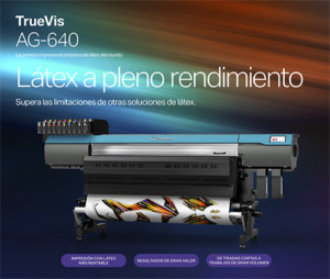 Impresora Roland AG-640 látex (catálogo)